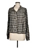 Gap Tweed Gray Long Sleeve Blouse Size M - photo 1