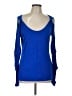 Boston Proper Blue Long Sleeve Top Size L - photo 1