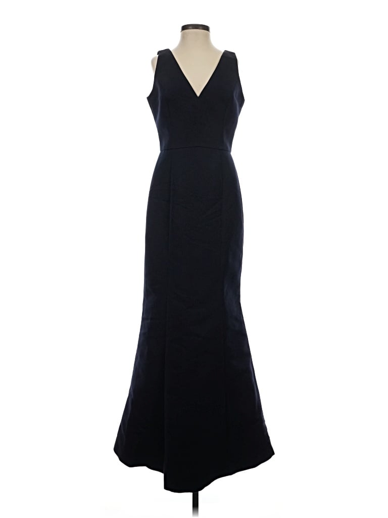 Pre-owned Amsale Cocktail Dress In Black