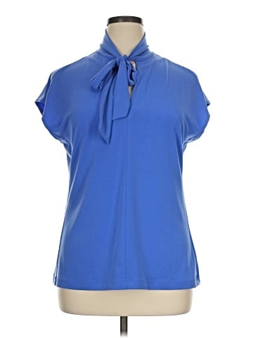 Ann Taylor Short Sleeve Blouse (view 1)