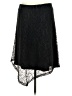 Cato 100% Polyester Paisley Black Formal Skirt Size M - photo 2