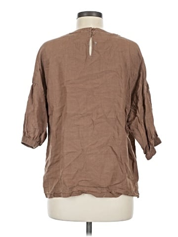 Apiece Apart 3/4 Sleeve Blouse (view 2)