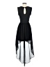 Xhilaration Solid Black Cocktail Dress Size S - photo 2