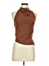 Musera Brown Sleeveless Blouse Size M - photo 1