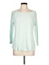 Old Navy Green 3/4 Sleeve Top Size L - photo 1