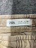 Zara 100% Cotton Solid Tan Khaki Shorts Size 6 - photo 3