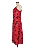 A New Day 100% Polyester Floral Red Casual Dress Size M - photo 5