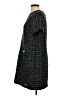 Ann Taylor LOFT Tweed Black Casual Dress Size 12 - photo 5