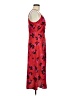 A New Day 100% Polyester Floral Red Casual Dress Size M - photo 4