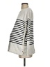 Seraphine Stripes Gray Pullover Sweater Size XS Maternity - photo 5