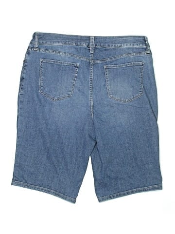 St. John's Bay Denim Shorts (view 2)