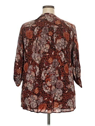 Torrid 3/4 Sleeve Blouse (view 2)