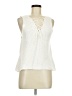 Gap 100% Cotton Ivory Sleeveless Blouse Size M - photo 1