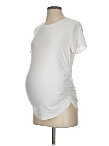 Beyond the Bump by Beyond Yoga Short Sleeve T-Shirt (view 1)