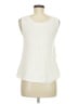 Gap 100% Cotton Ivory Sleeveless Blouse Size M - photo 2
