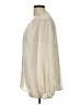 Chico's 100% Polyester Metallic Ivory Long Sleeve Blouse Size Lg (2) - photo 5