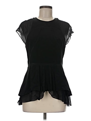 Nicole Miller Artelier Short Sleeve Blouse (view 1)