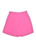 Fornia 100% Polyester Solid Pink Shorts Size L - photo 1