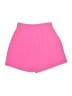 Fornia 100% Polyester Solid Pink Shorts Size L - photo 2