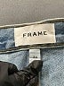 FRAME Blue Denim Shorts Size 34 waist - photo 3