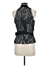 Tadashi Black Sleeveless Blouse Size 10 - photo 2