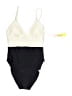 Summersalt Color Block Ivory One Piece Swimsuit Size 2 - photo 1