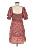 Trixxi 100% Polyester Paisley Red Casual Dress Size M - photo 2