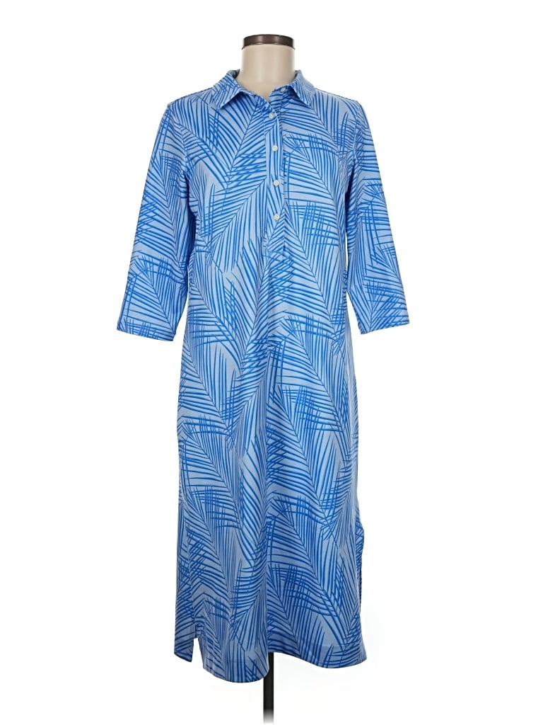 Pre-owned Vineyard Vines Casual Dress In Blue