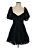 Aqua 100% Cotton Black Short Sleeve Top Size S - photo 1