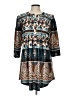 Reborn Paisley Teal Casual Dress Size L - photo 1