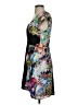 BCBGMAXAZRIA 100% Polyester Graphic Black Cocktail Dress Size 4 - photo 5