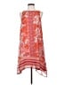 Max Studio 100% Polyester Paisley Orange Casual Dress Size XS - photo 1