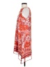 Max Studio 100% Polyester Paisley Orange Casual Dress Size XS - photo 5