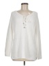 Boston Proper 100% Cotton White Pullover Sweater Size M - photo 1
