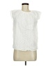 Ann Taylor LOFT White Sleeveless Blouse Size M - photo 1