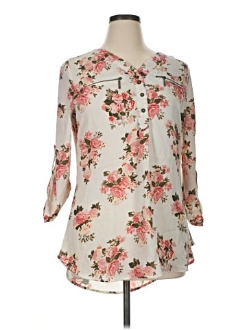 rue21 3/4 Sleeve Blouse (view 1)