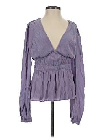New York & Company Long Sleeve Blouse (view 1)