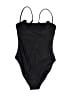 J.Crew Solid Black One Piece Swimsuit Size 4 - photo 2