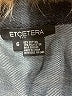Etcetera Blue Jacket Size 6 - photo 3