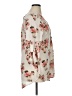 rue21 100% Polyester Floral Ivory 3/4 Sleeve Blouse Size XL - photo 4