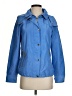 MICHAEL Michael Kors 100% Polyester Solid Blue Raincoat Size XS - photo 1