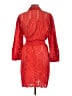 Boston Proper Red Casual Dress Size L - photo 2
