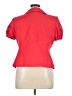 Le Suit Red Short Sleeve Blouse Size 16 Petite - photo 2