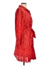 Boston Proper Red Casual Dress Size L - photo 4