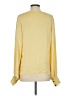 Ramy Brook 100% Polyester Yellow Long Sleeve Blouse Size S - photo 2