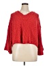 Free People Red Pullover Sweater Size XXL (estimated) - photo 1