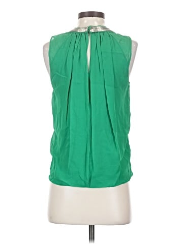 Robert Rodriguez Sleeveless Silk Top (view 2)