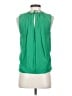 Robert Rodriguez 100% Silk Green Sleeveless Silk Top Size 2 - photo 2