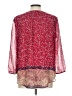 St. John's Bay Red 3/4 Sleeve Blouse Size L - photo 2