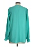 Staccato 100% Polyester Teal Long Sleeve Blouse Size S - photo 2